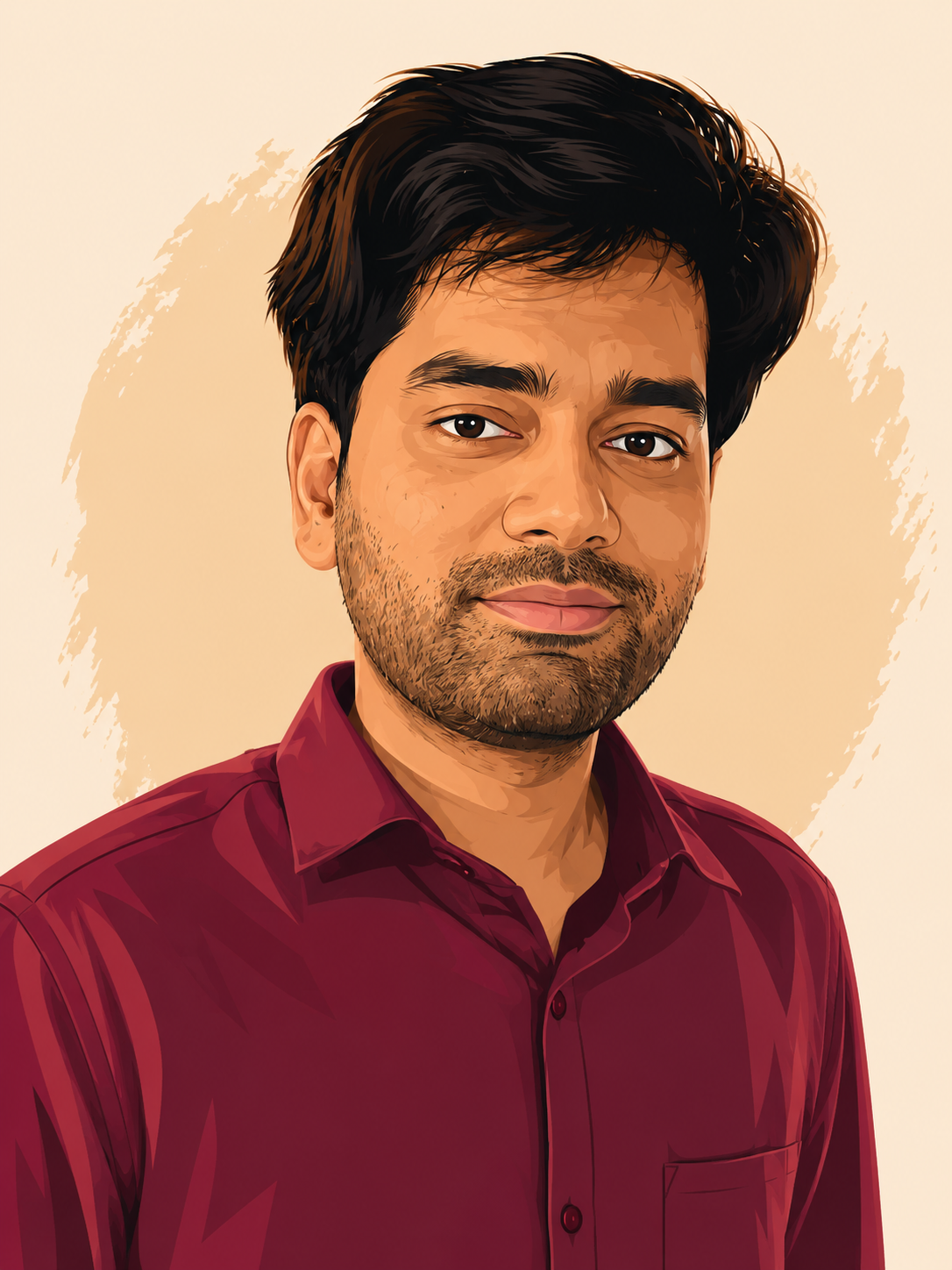 Groom portrait